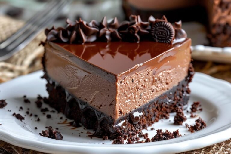 Tarta de queso de chocolate imagen destacada