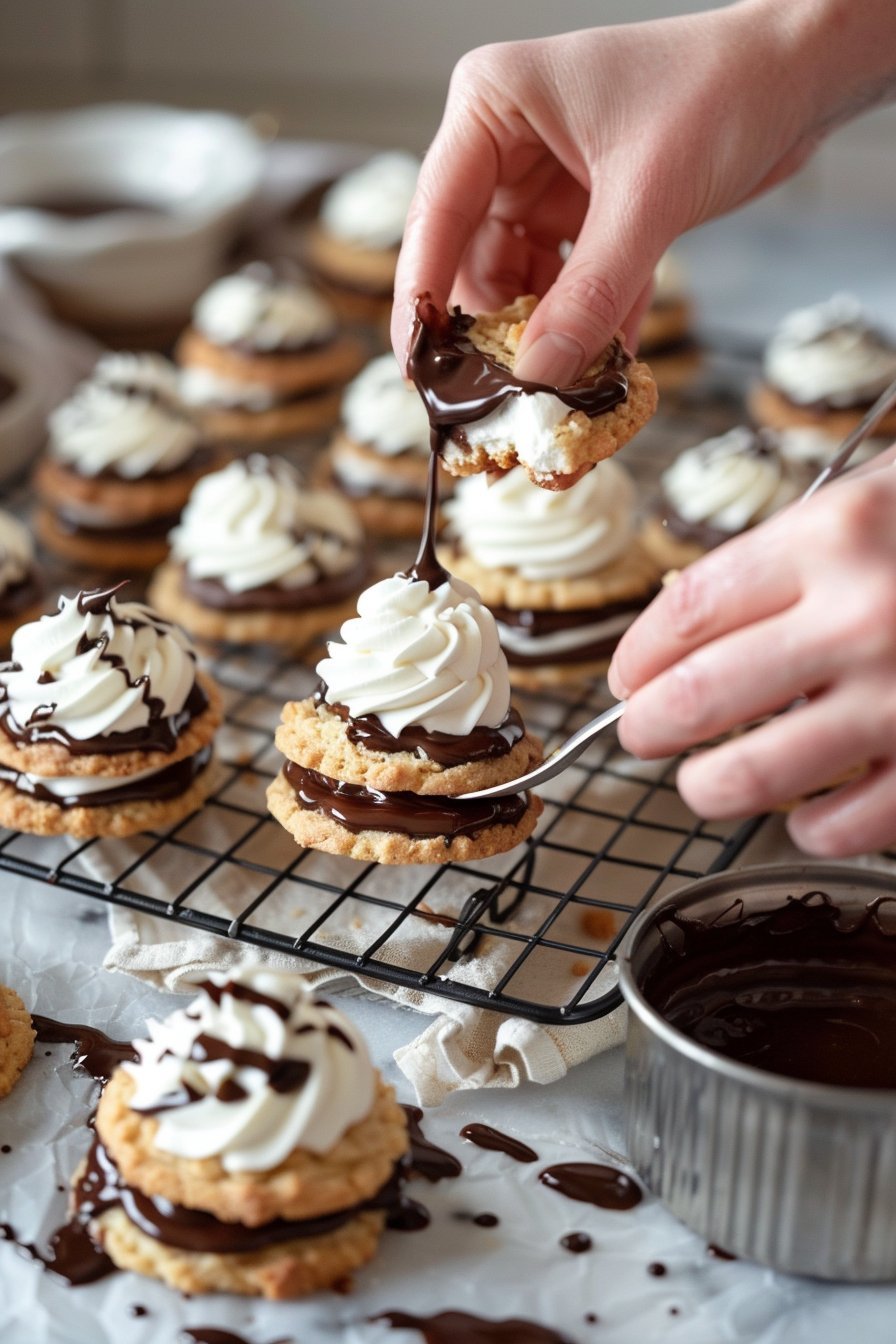 Galletas de Boston Cream Pie imagen del proceso