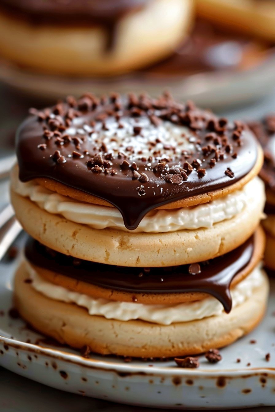 Galletas de Boston Cream Pie imagen de presentación