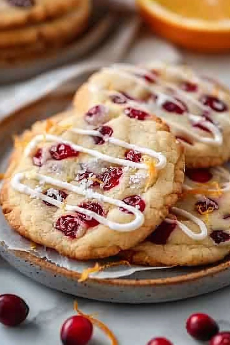Galletas Navideñas de Arándanos y Naranja: Una Increíble Receta Esencial imagen de presentación