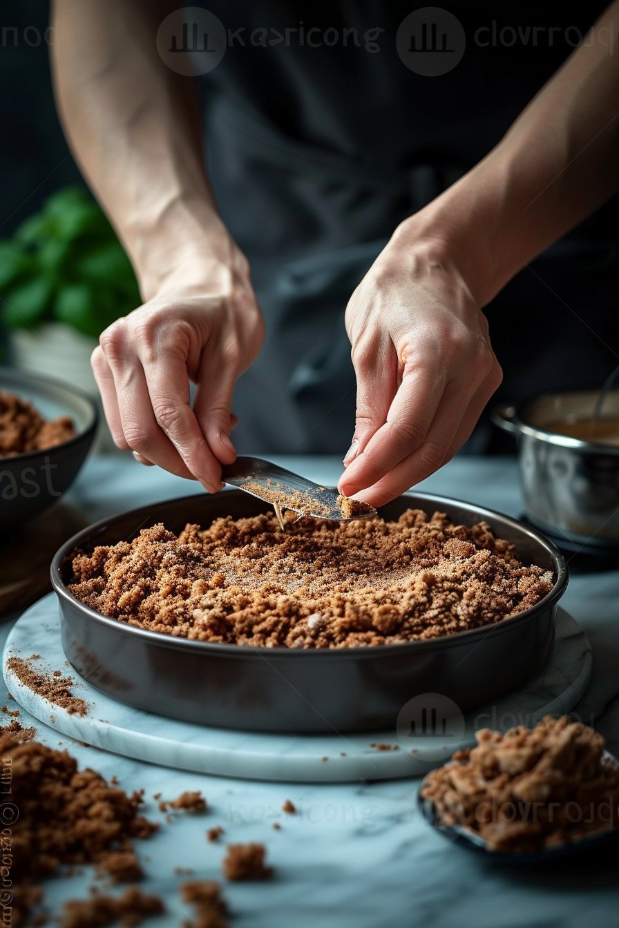 Tarta De Chocolate Sin Horno imagen del proceso