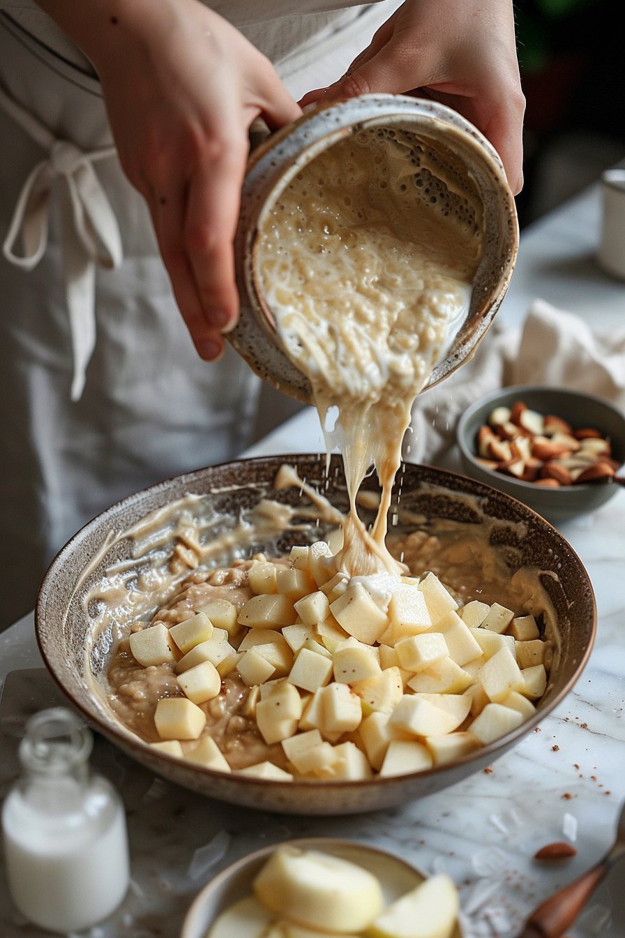 Tortitas de Manzana y Yogur: La Increíble Receta Última imagen del proceso