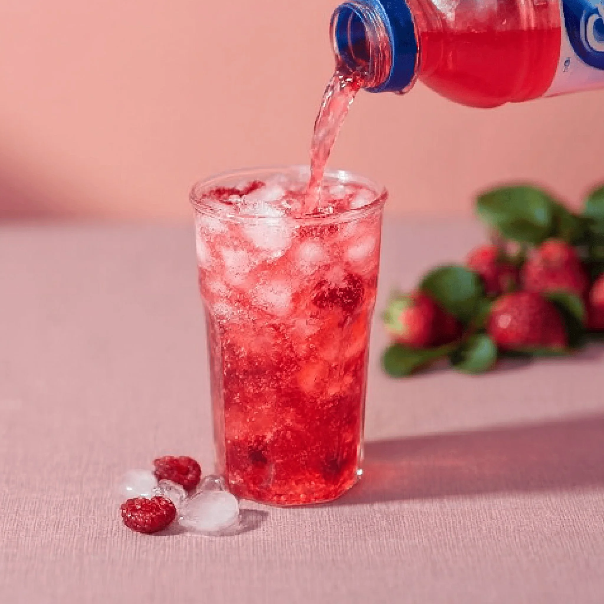 Bebida Rosa Casera