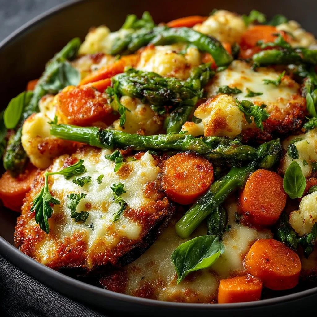 Berenjena a la parmesana al horno