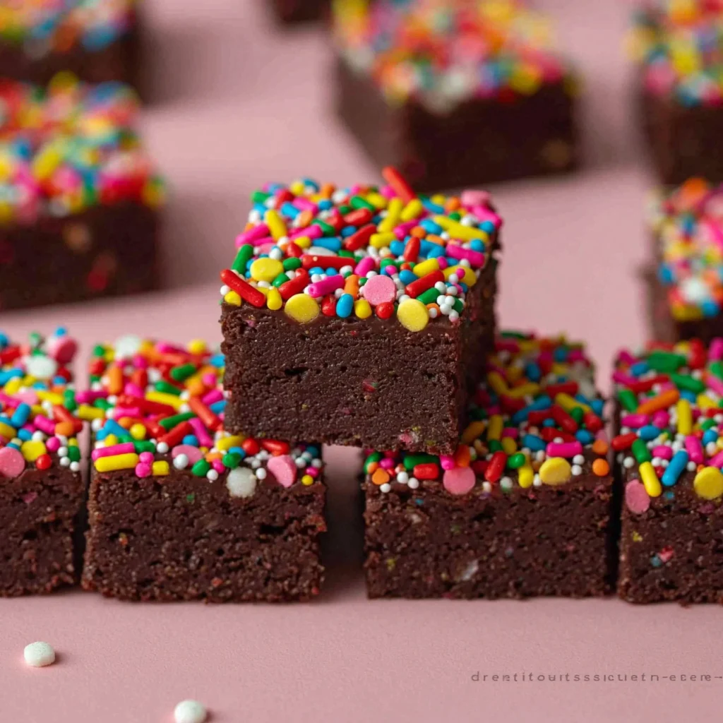 Brownies Cósmicos, un postre irresistible y lleno de sabor.