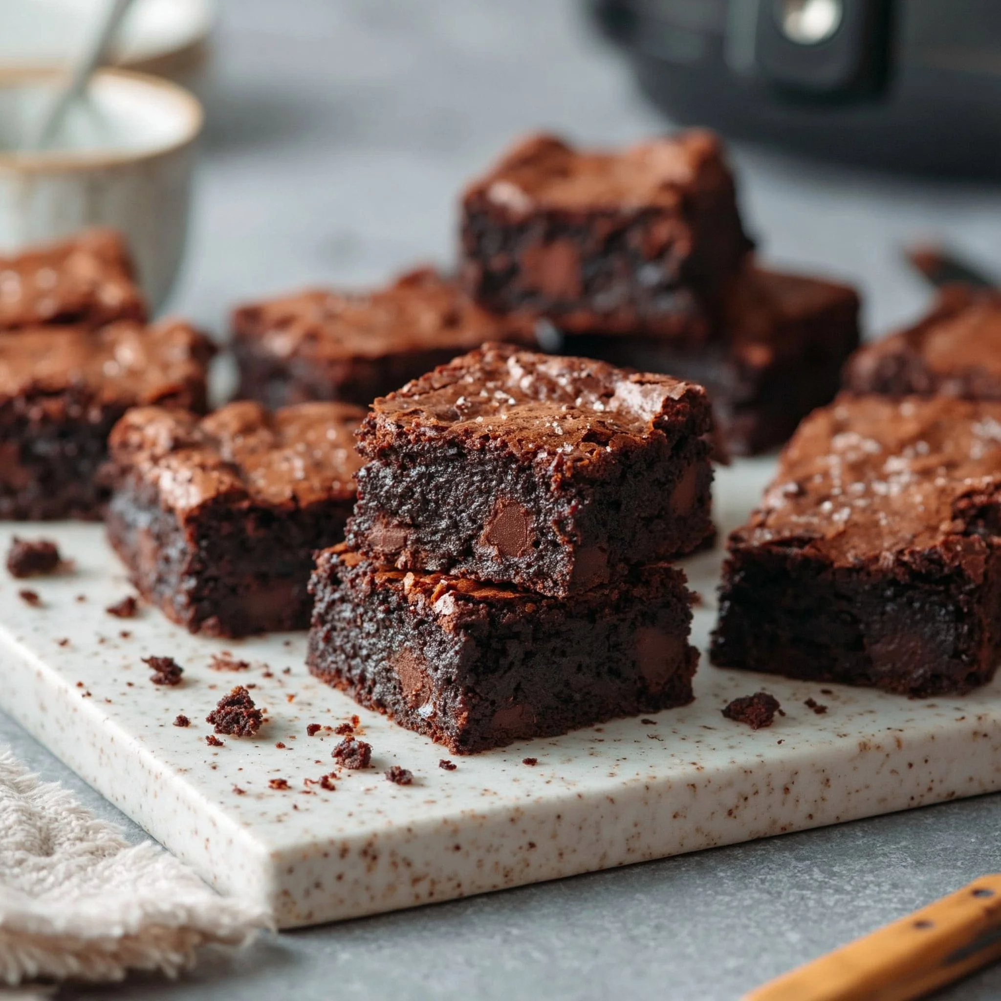 Brownies de freidora de aire