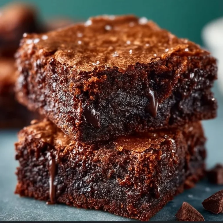 Brownies sin azúcar con yogur griego, una opción dulce y saludable.