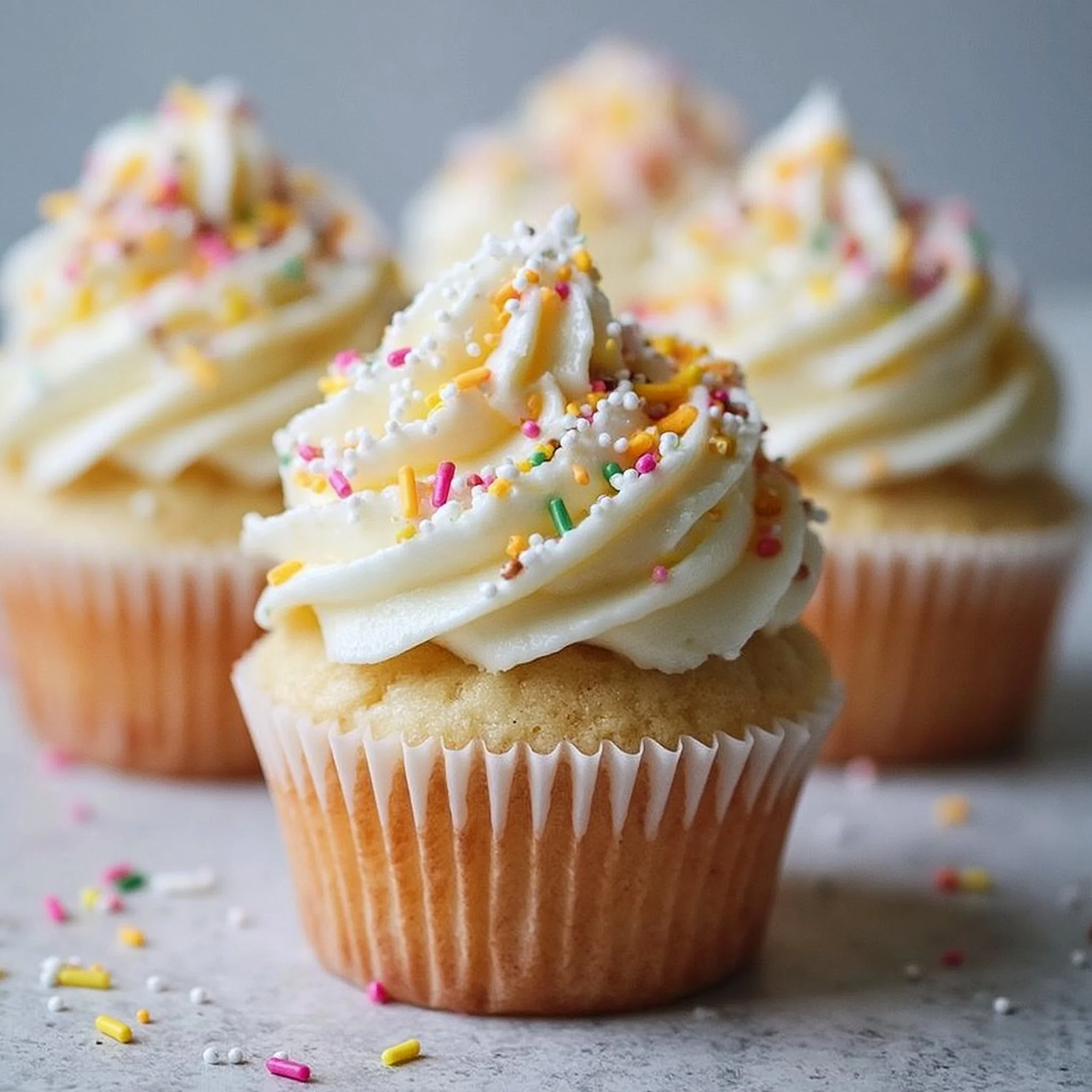 Cupcakes de Plátano con Sabor a Batido