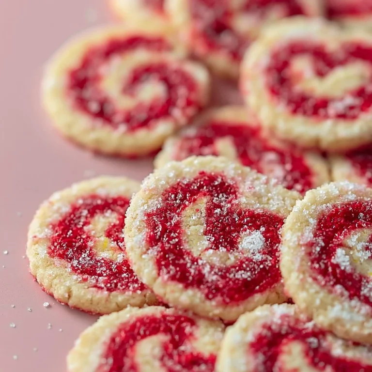 Galletas de limón y frambuesa decoradas para el Día de San Valentín