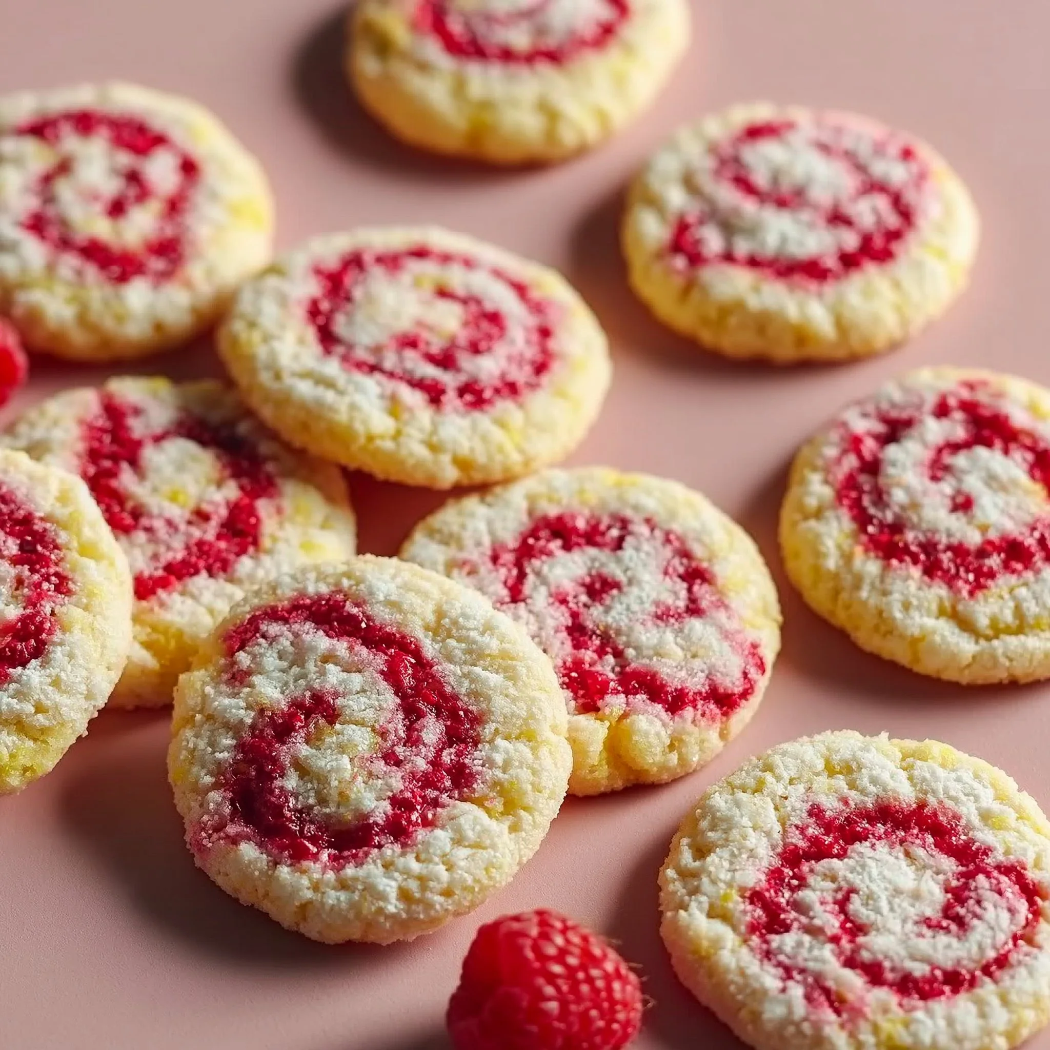 Galletas de Limón y Frambuesa para el Día de San Valentín