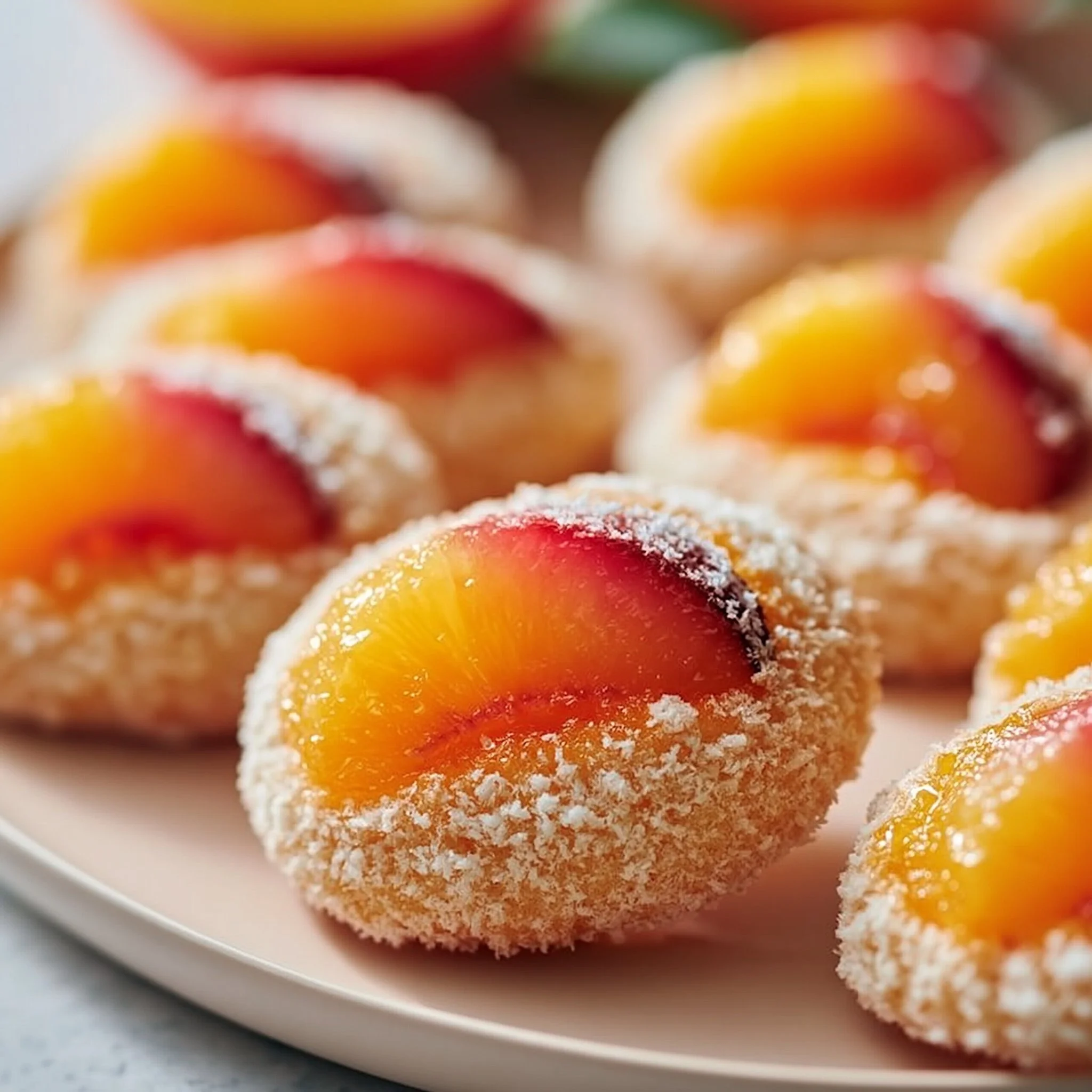 Galletas Italianas de Durazno