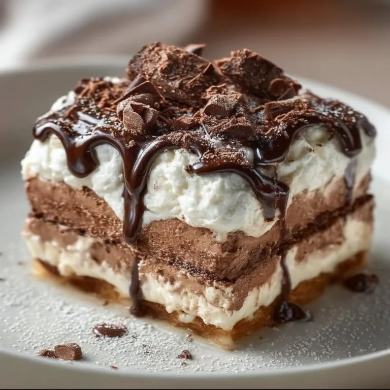 Keto Lasaña de Chocolate Caliente con ingredientes bajos en carbohidratos