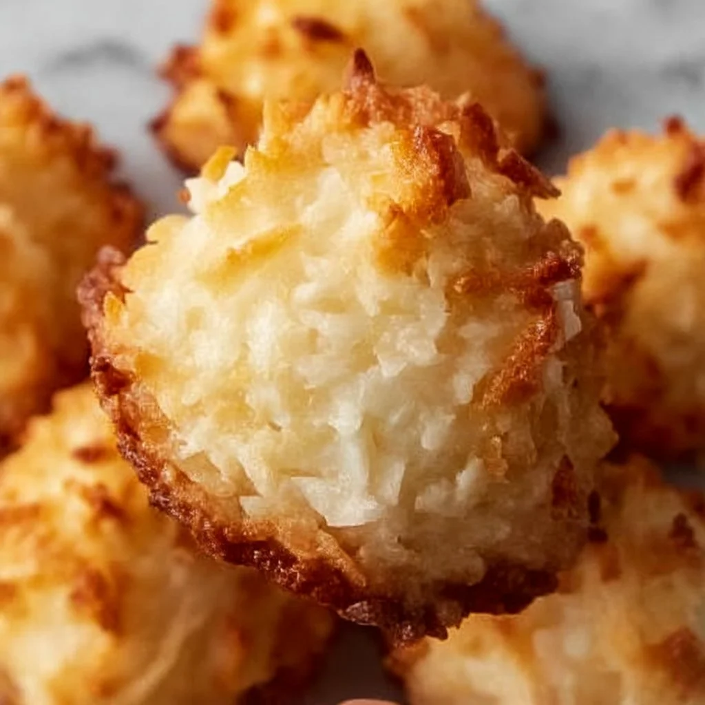 Macarones de Coco de 3 Ingredientes