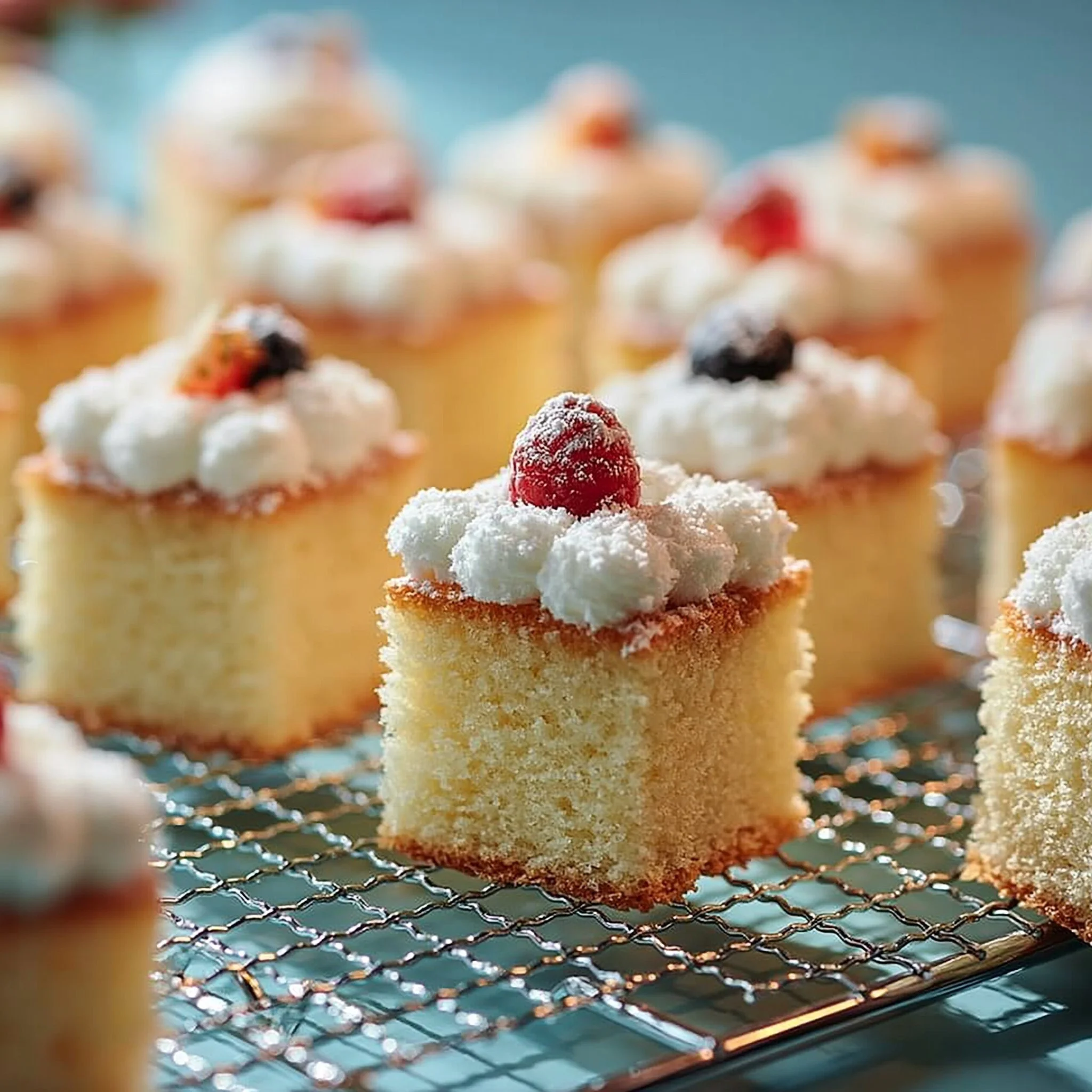 Mini Pasteles de Nube