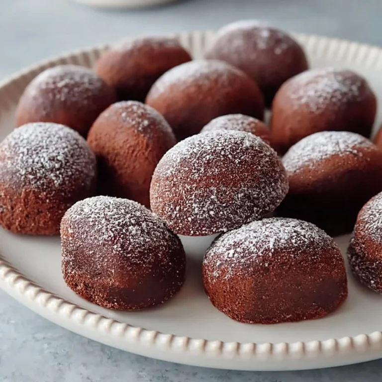Mochi de chocolate preparado sin horno, delicioso y fácil de hacer.