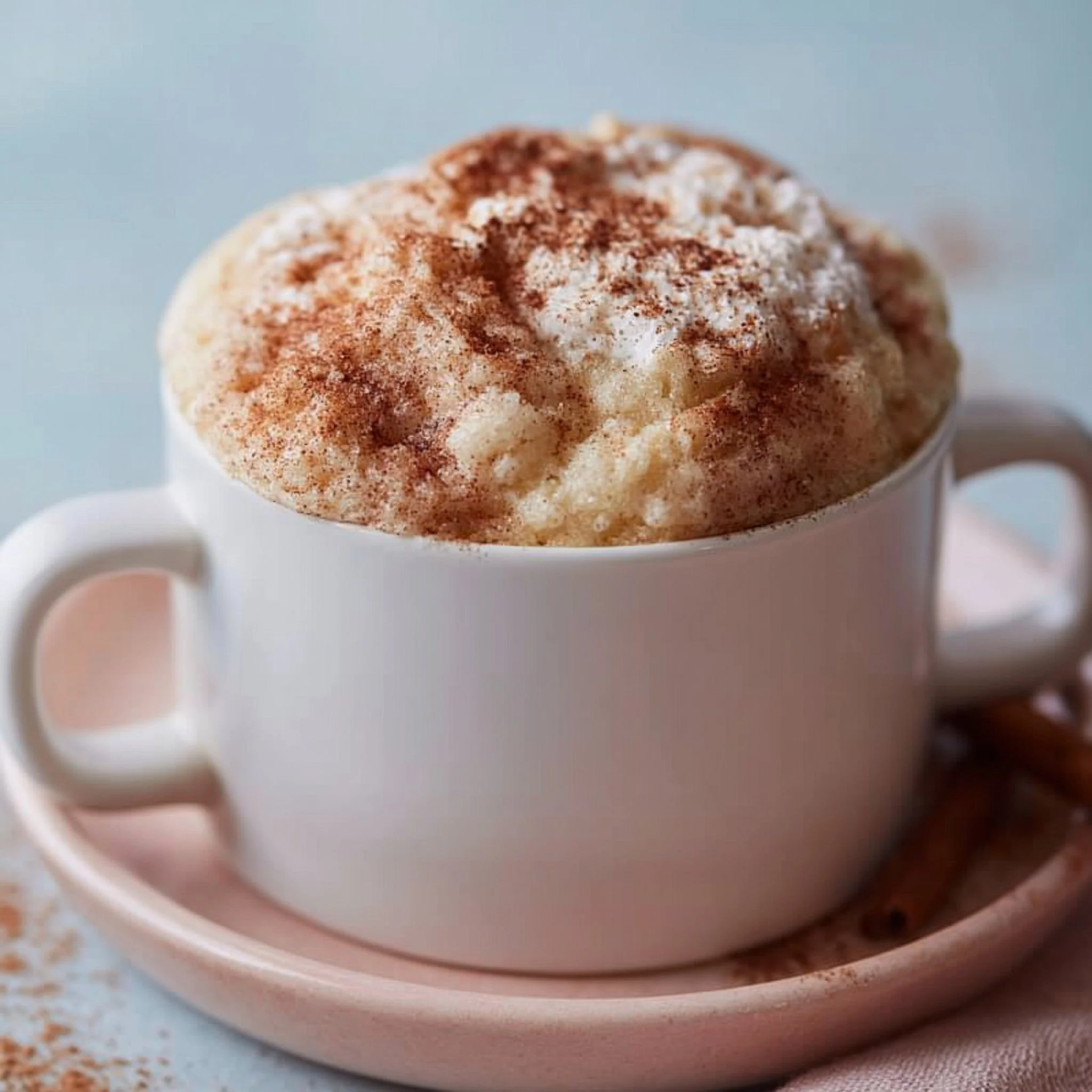 Mug Cake de Snickerdoodle