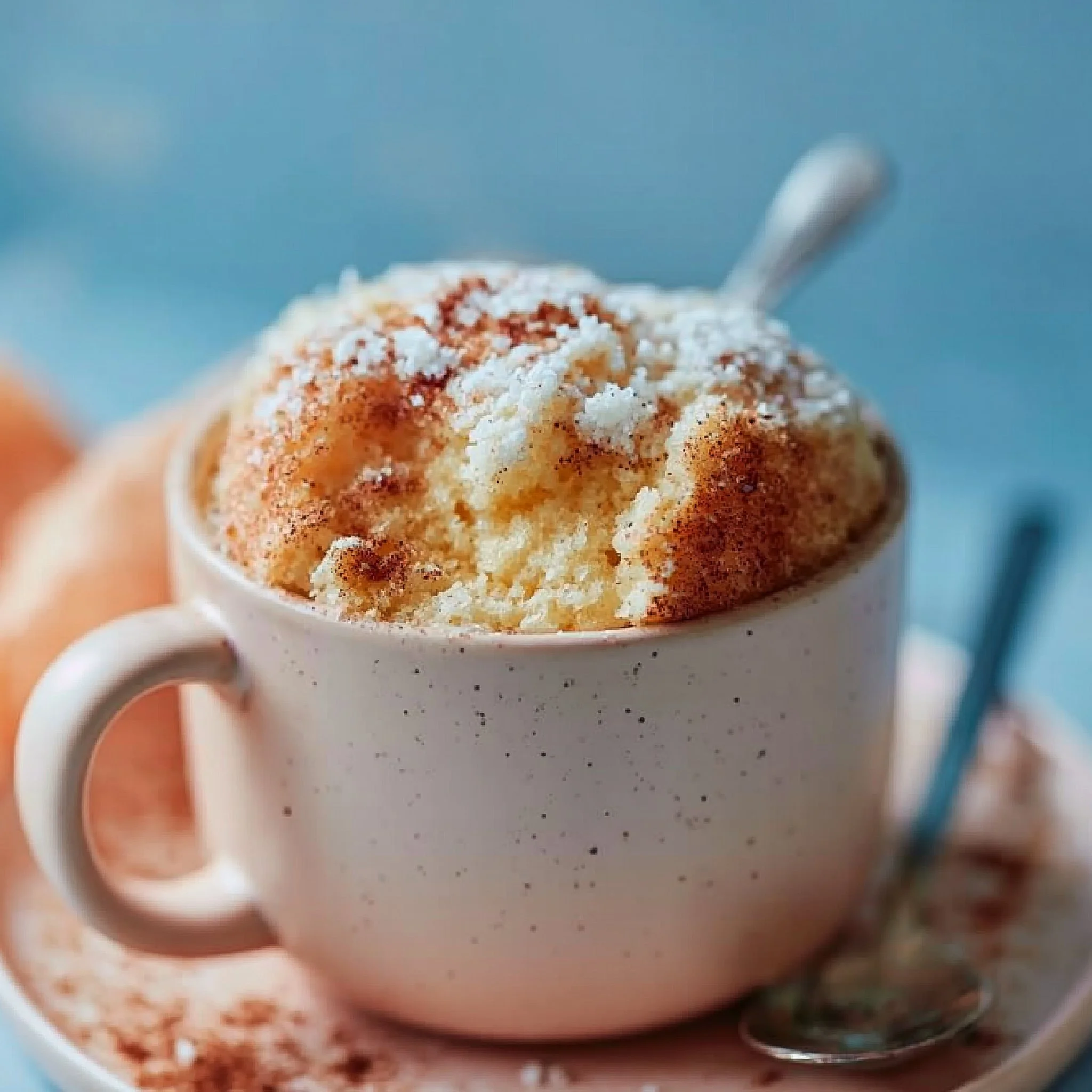 Mug Cake de Snickerdoodle