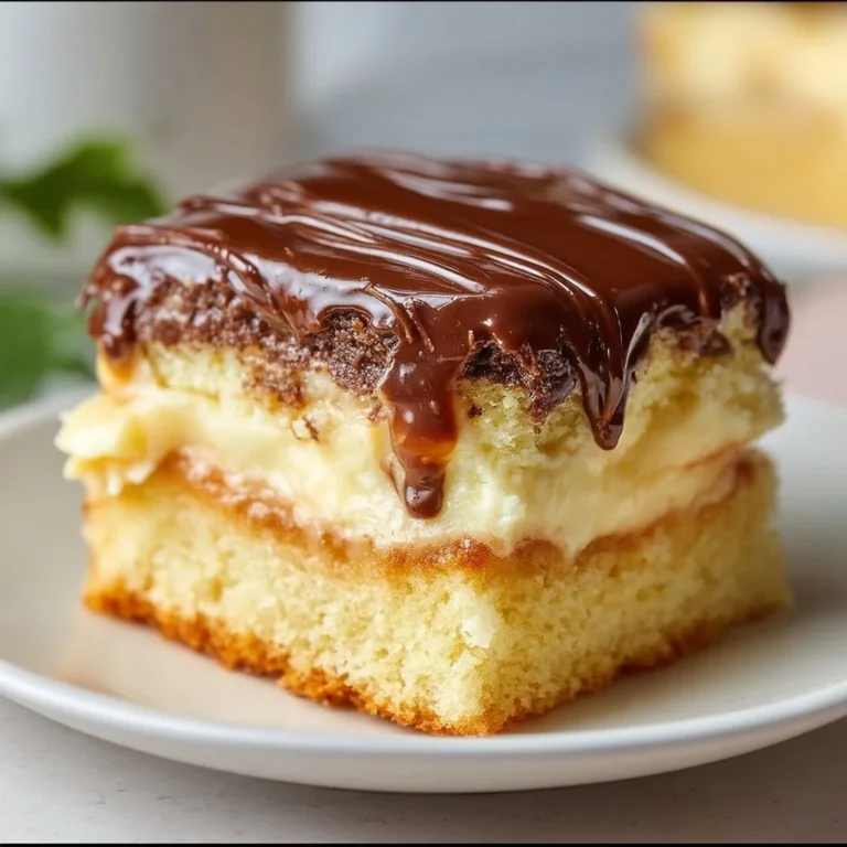 Poke Cake de Boston sin azúcar, un postre delicioso y saludable
