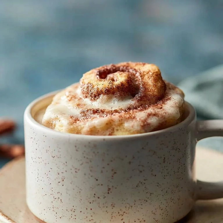 Rollos de canela en una taza listos para disfrutar con un café