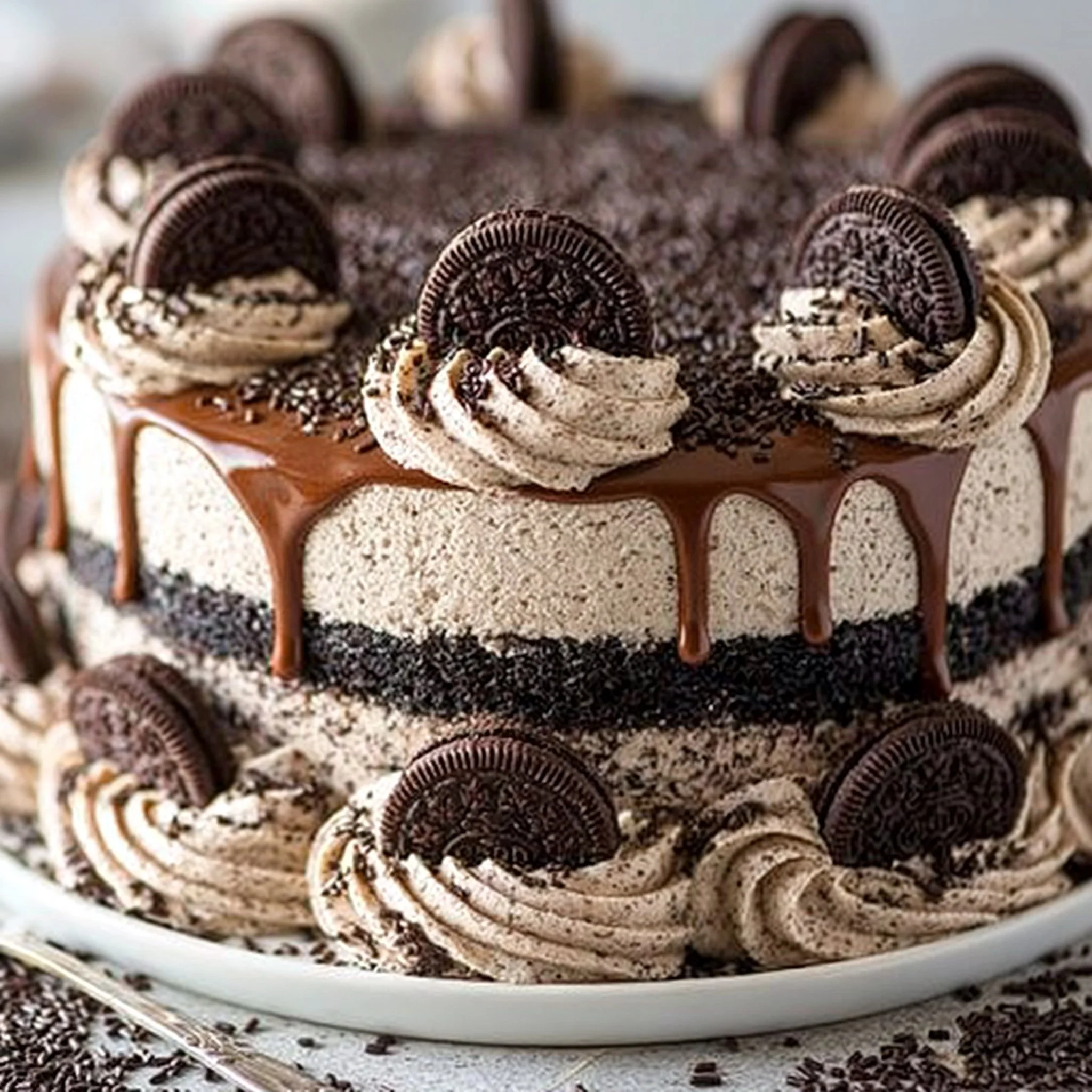 Tarta de Oreo de Chocolate