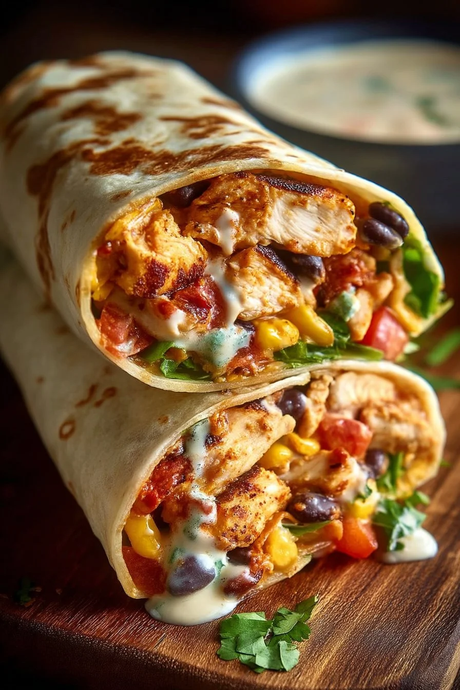 Wrap de Pollo Suroeste