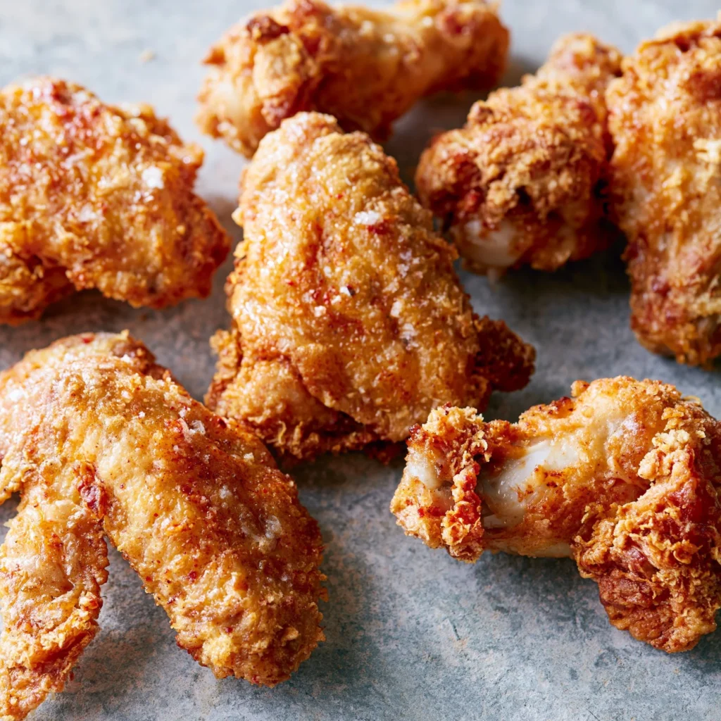 Alitas de Pollo extra crujientes cocinadas en air fryer