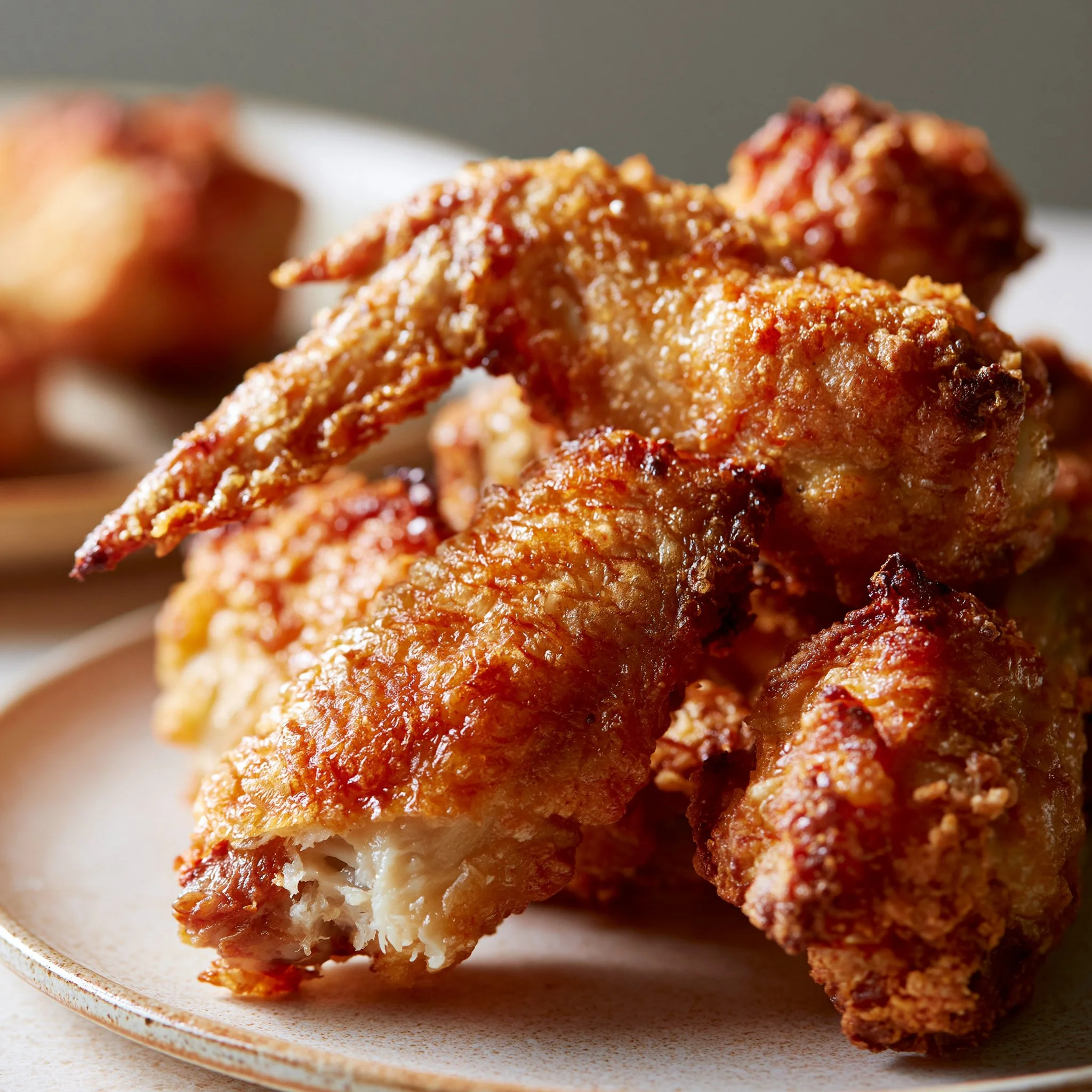 Alitas de Pollo Extra Crujientes en Air Fryer