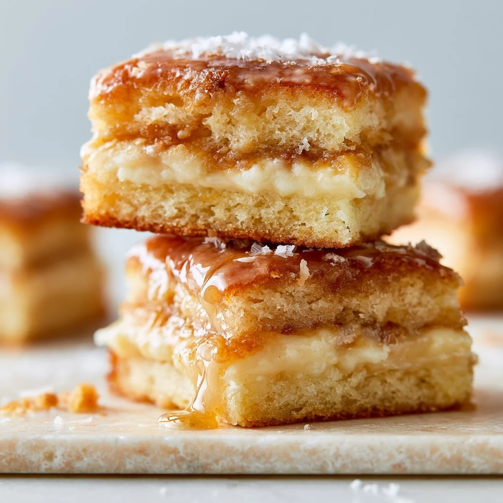Barras de donut de maple decoradas y listas para disfrutar