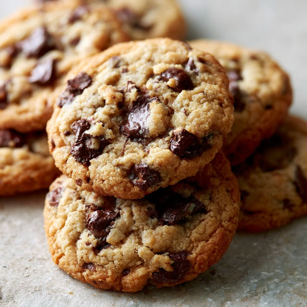 Receta de galletas de chispas de chocolate suaves y masticables