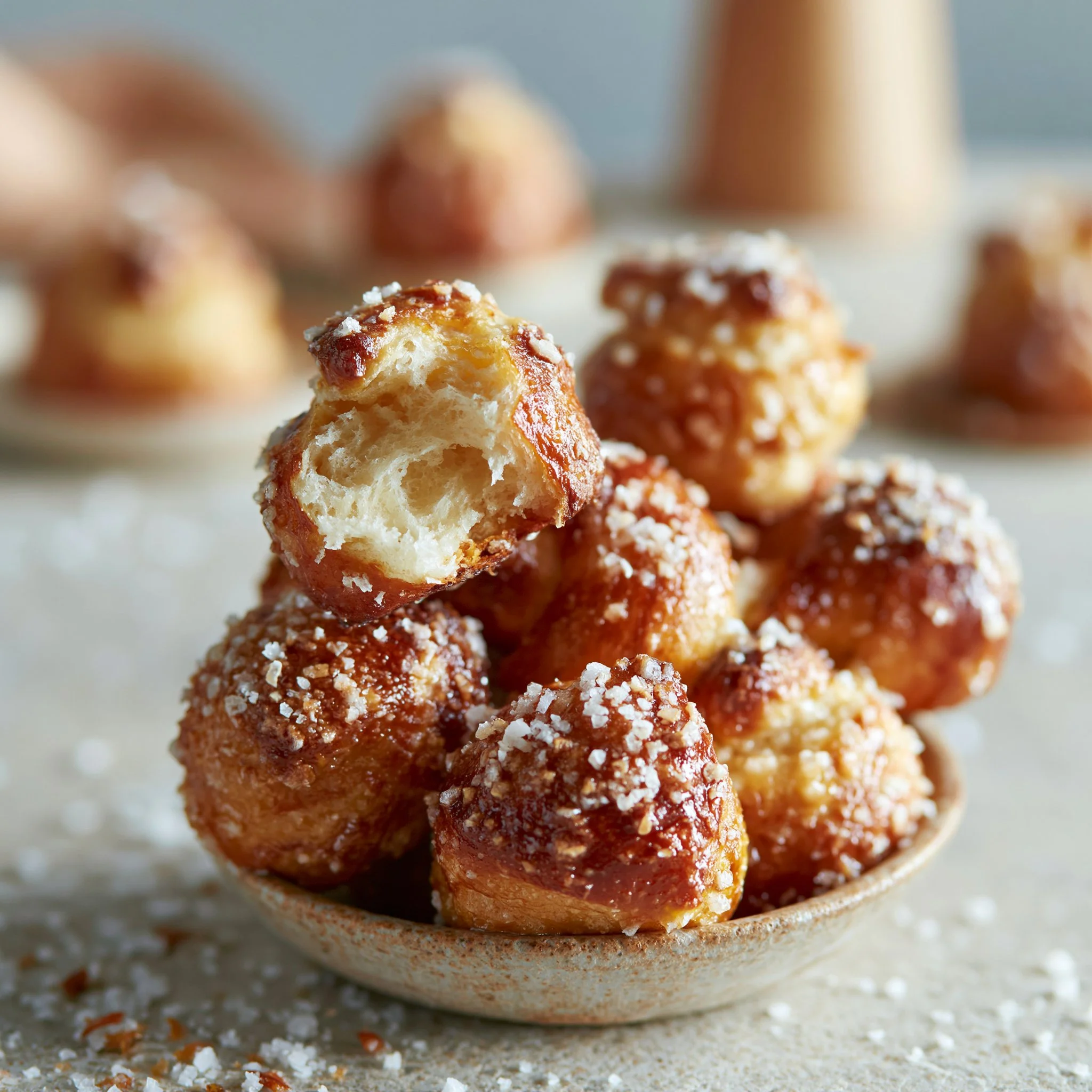 Bocaditos de Pretzel Suaves