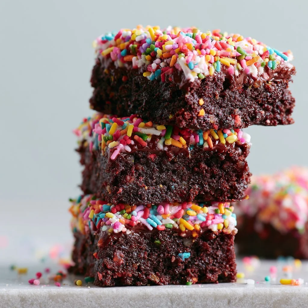 Brownies Cósmicas irresistibles con chocolate y sabores galácticos