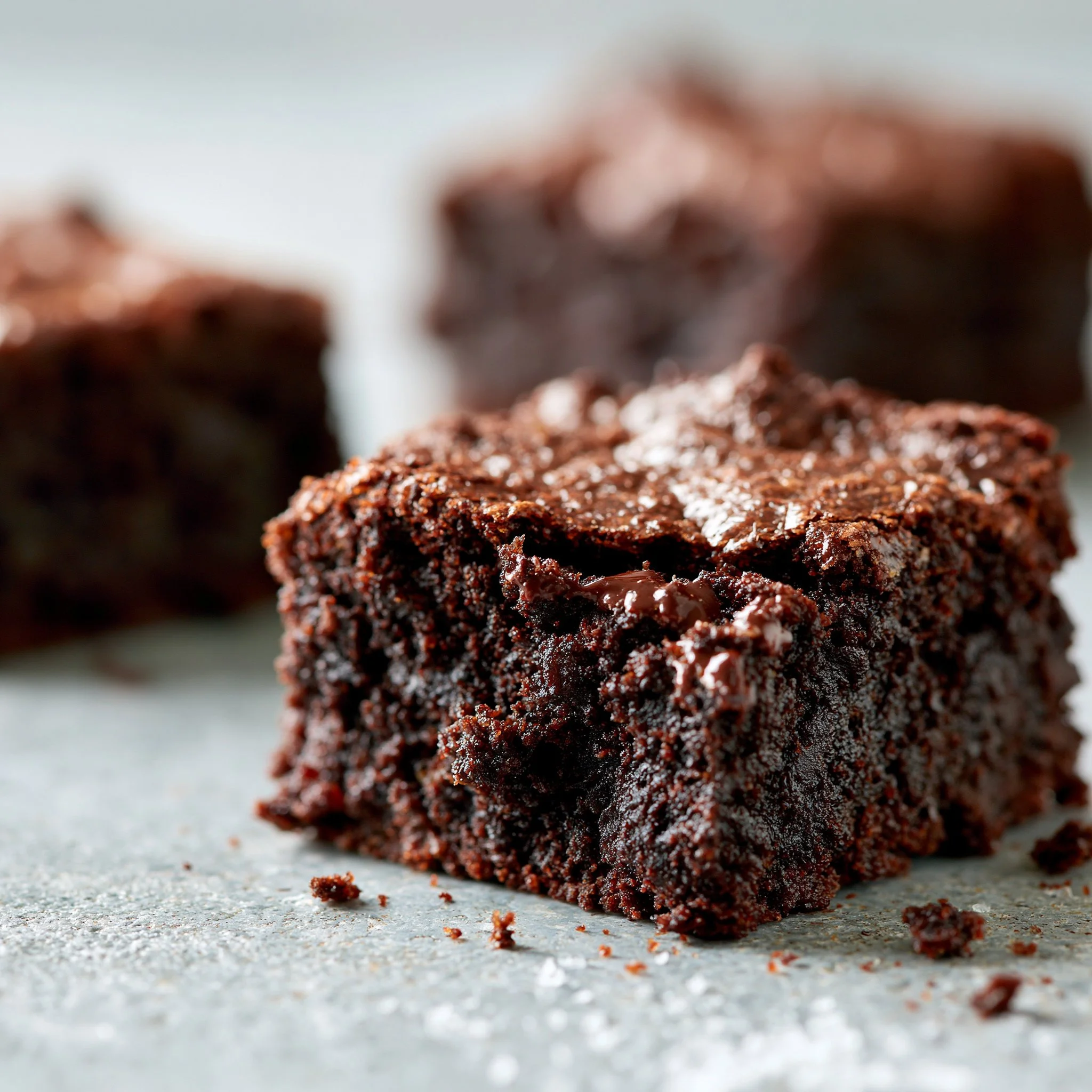 Brownies de plátano saludables