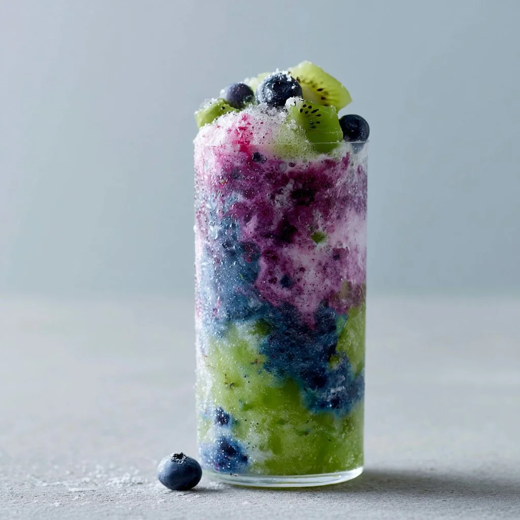 Frappuccino de Kiwi y Arándano