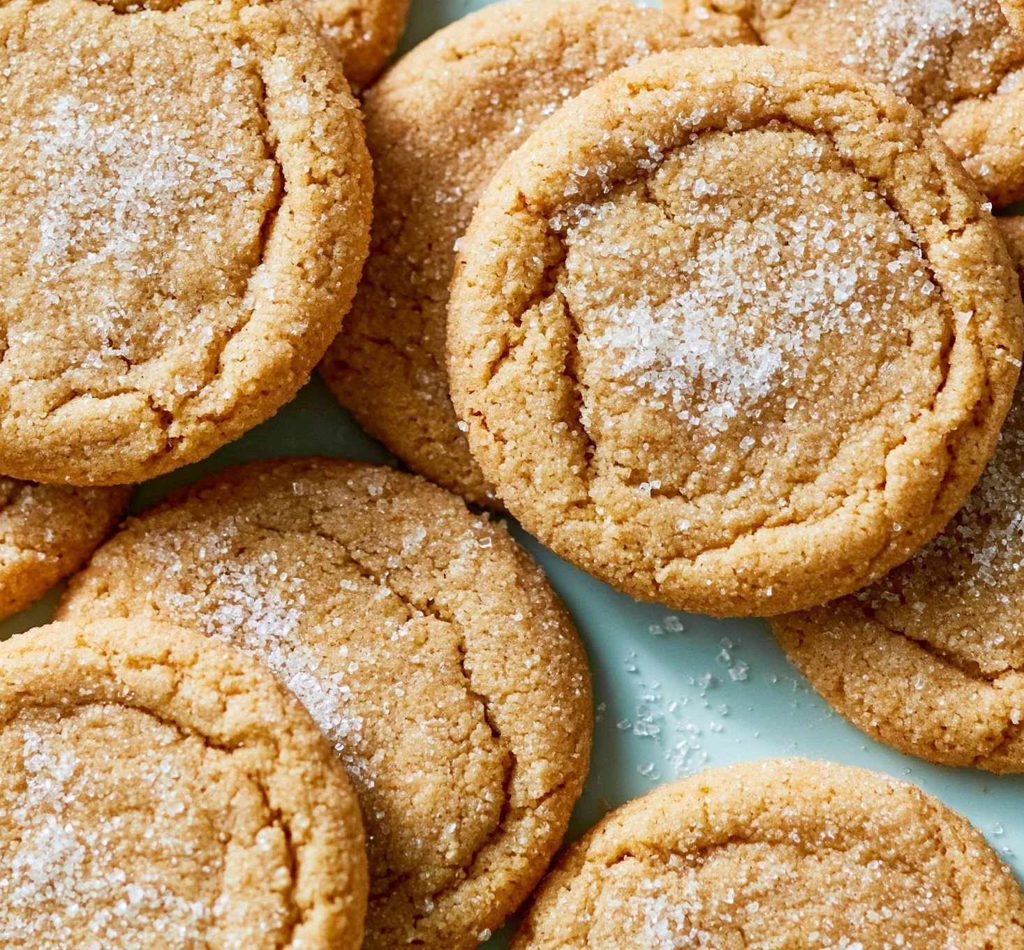Galletas de azúcar con mantequilla dorada