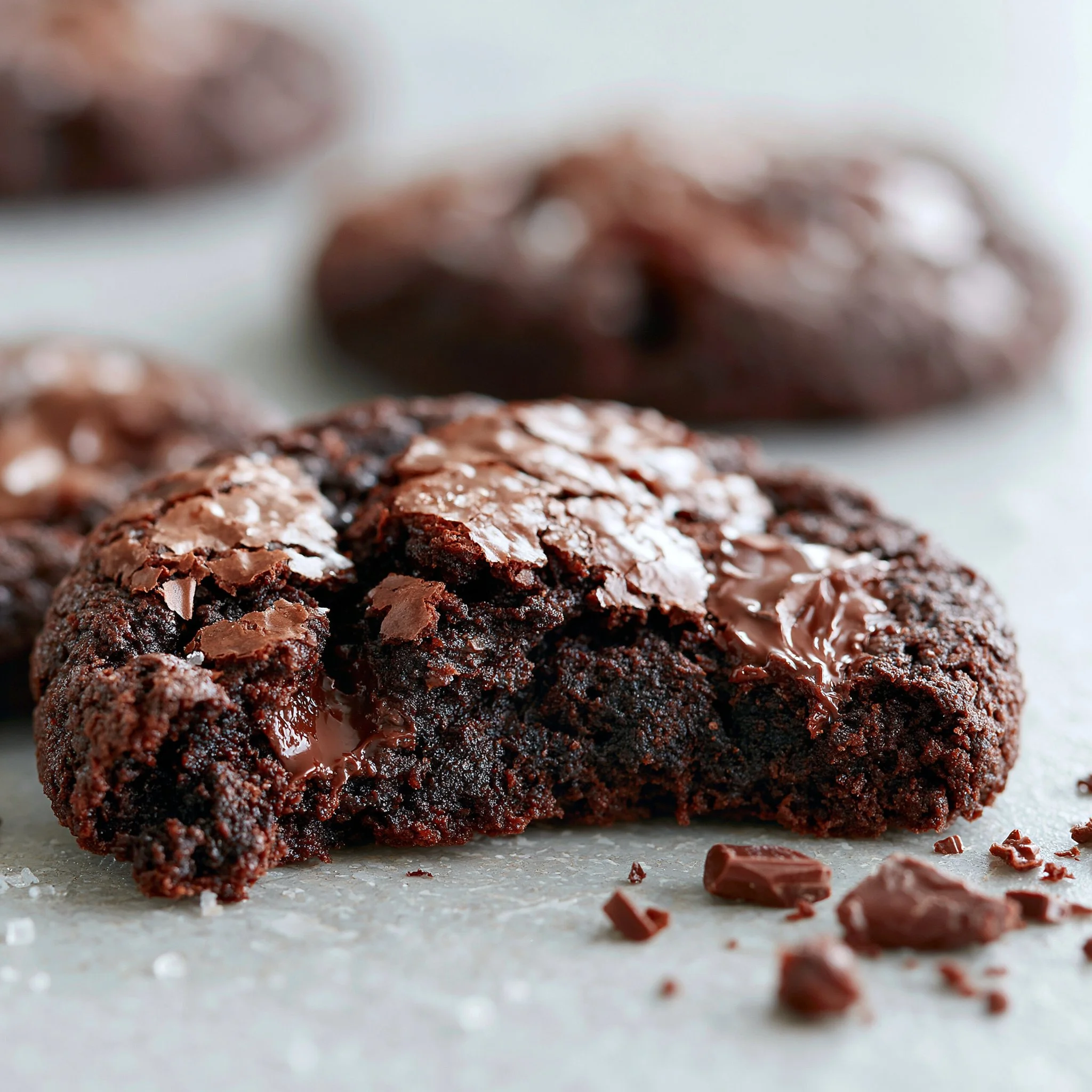 Galletas de Brownie Fudgy