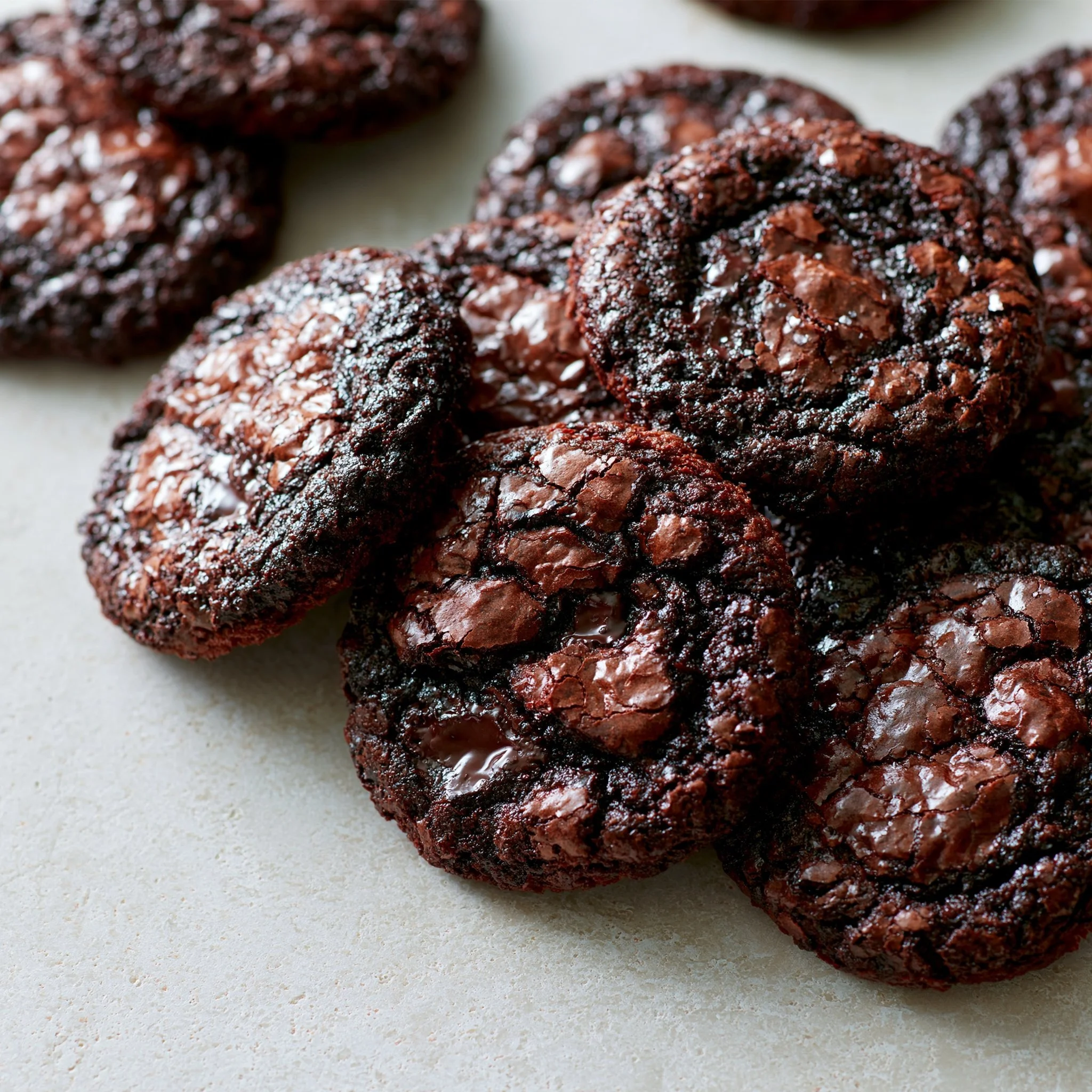 Galletas de Brownie Fudgy