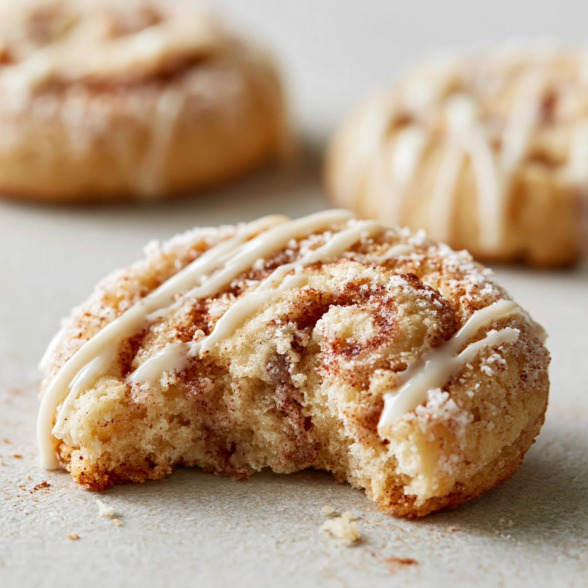 Galletas de canela en espiral