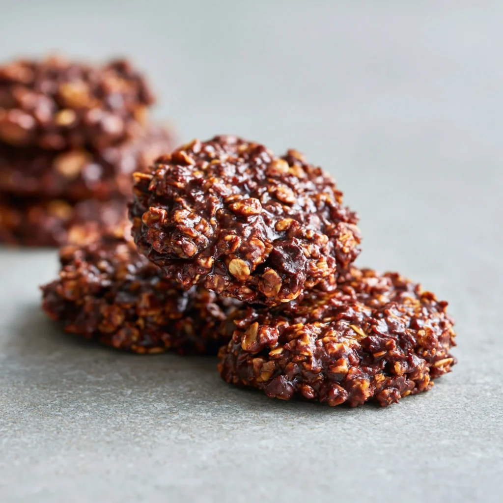 Receta de galletas de chocolate sin horno, fáciles de hacer y muy deliciosas