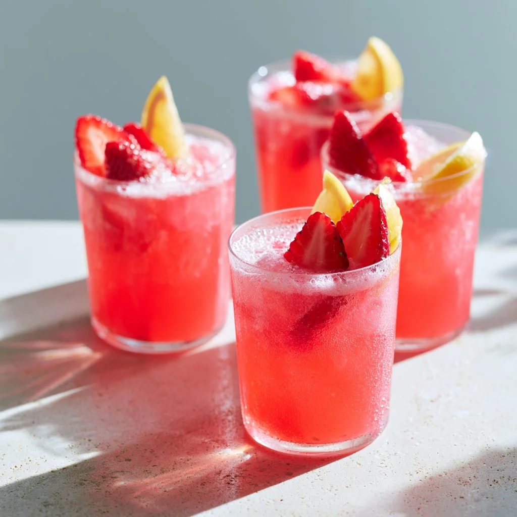 Limonada Brasileña de Fresa