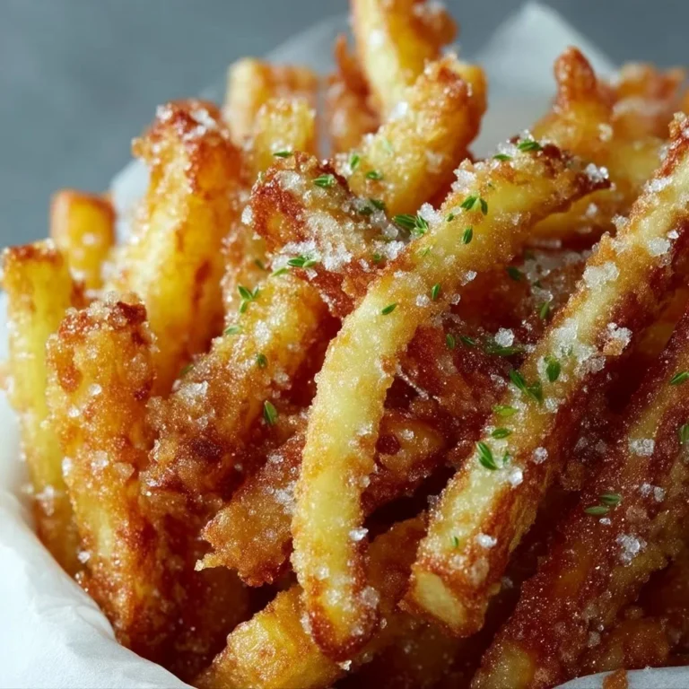 Manzanas fritas en freidora de aire crujientes y doradas