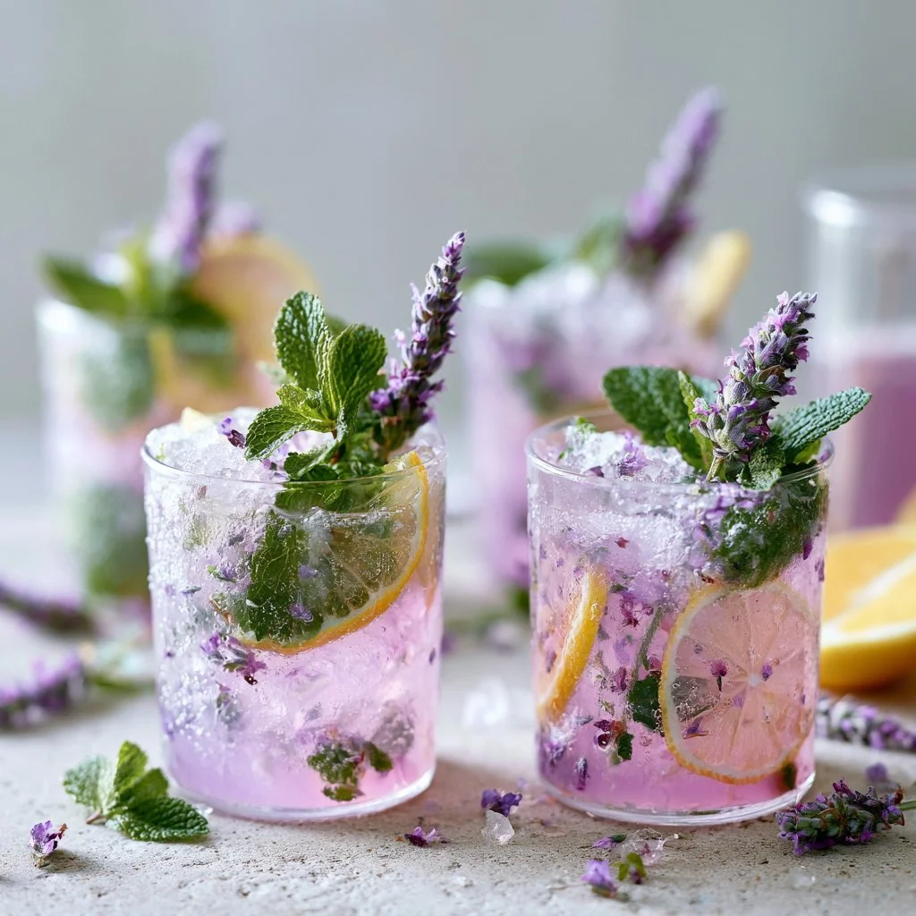 Mocktail de Mojito de Lavanda