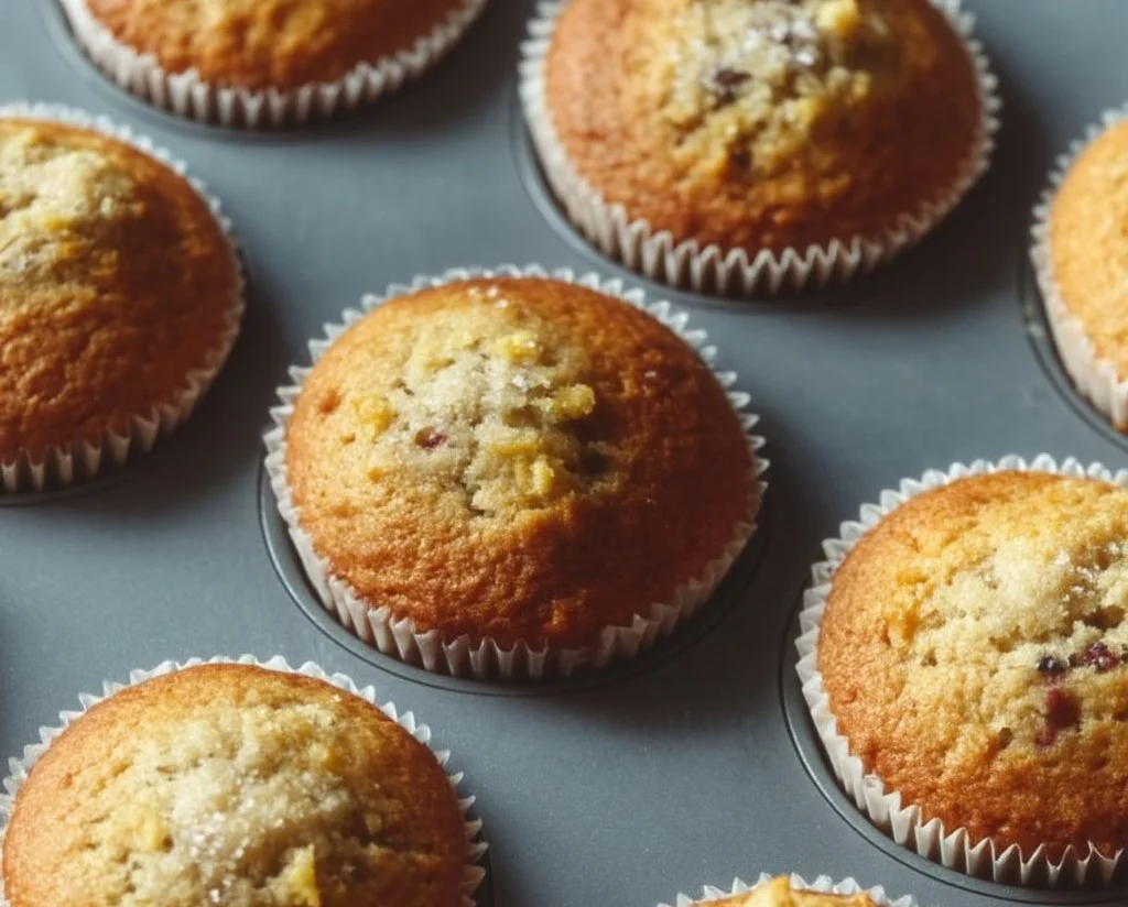 Muffins de Plátano y Almendra