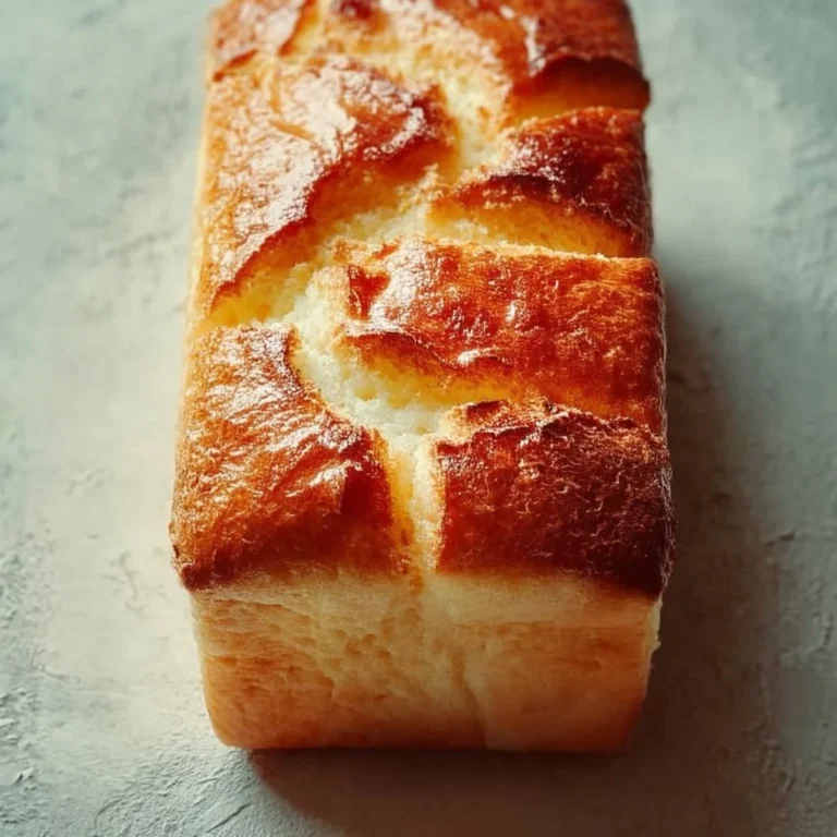 Pan de Yogur recién horneado, esponjoso y saludable