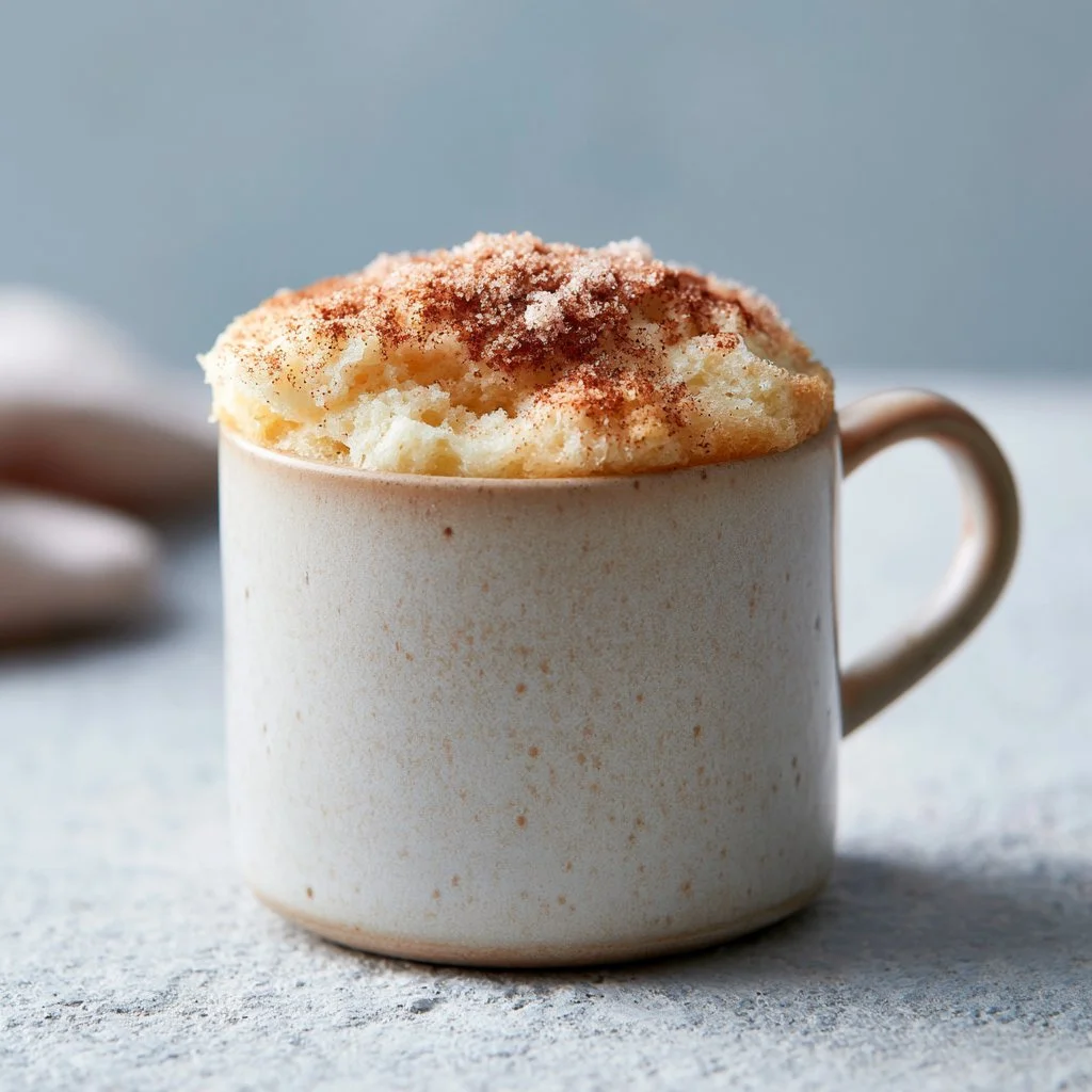 Pastel de Taza Snickerdoodle