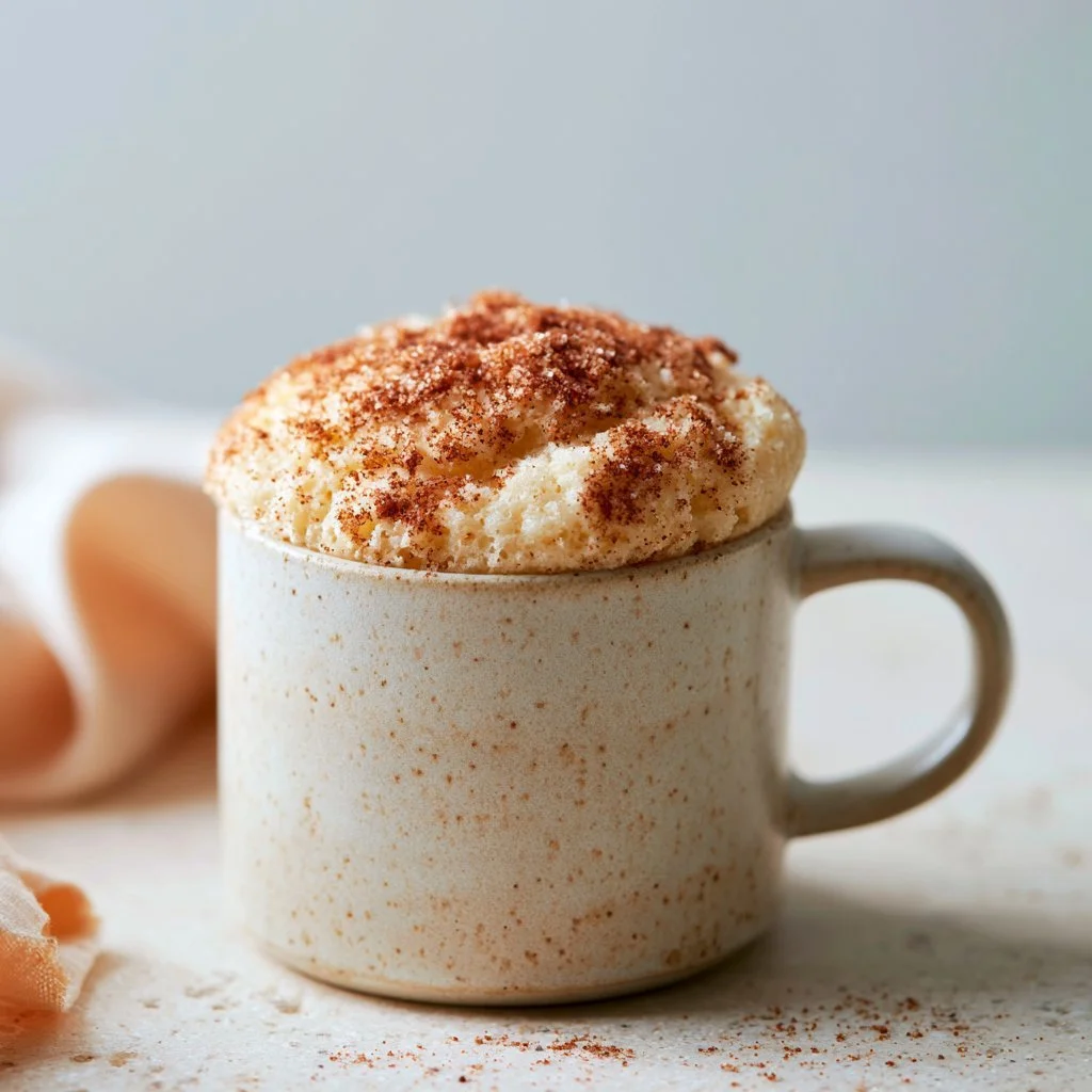 Pastel de Taza Snickerdoodle