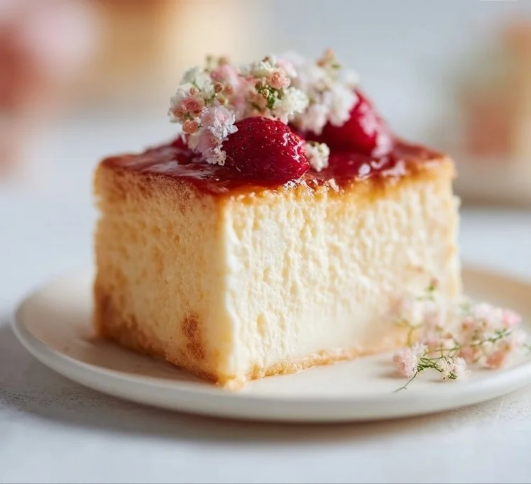 Pastel de yogur cremoso de 3 ingredientes