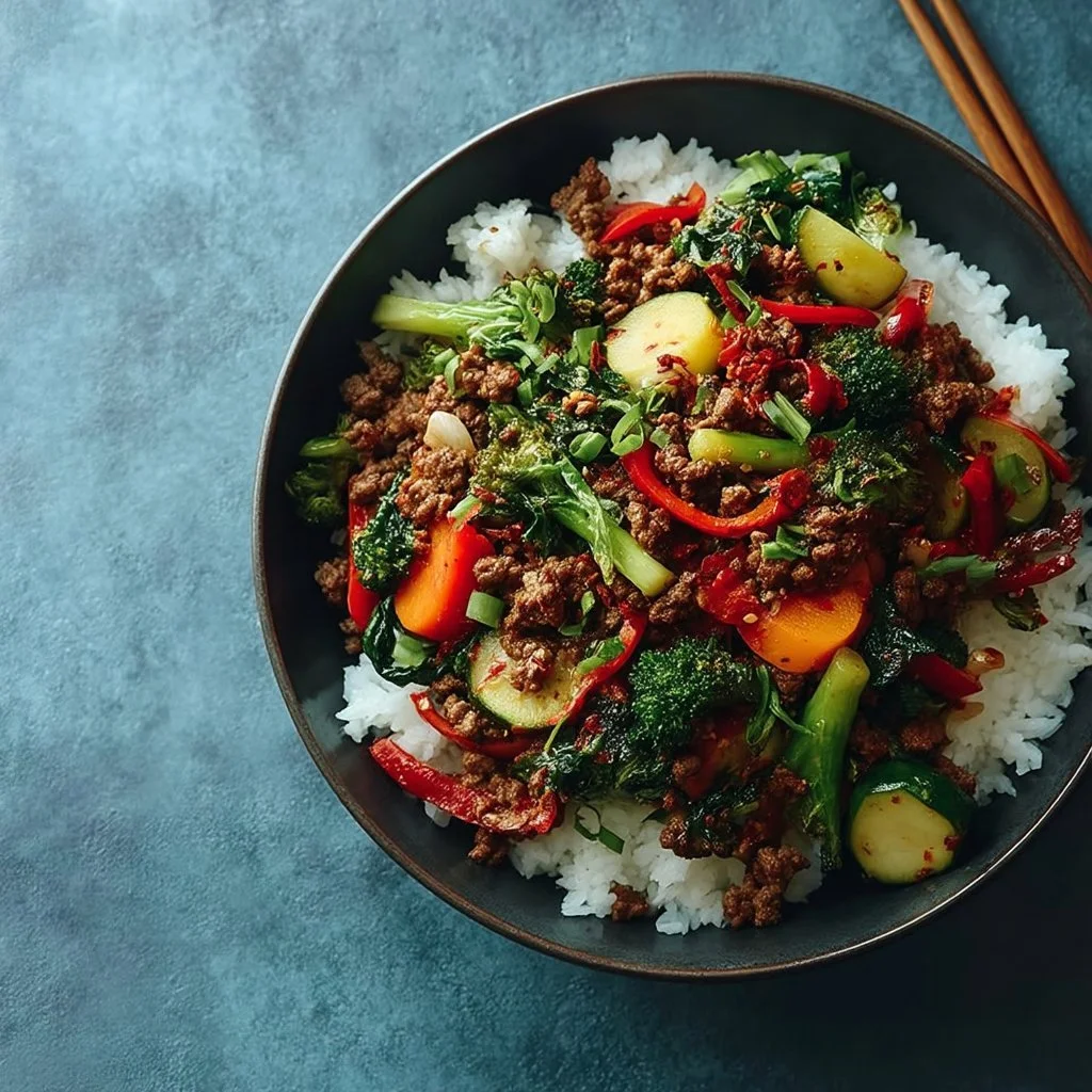 Salteado Picante de Carne Molida