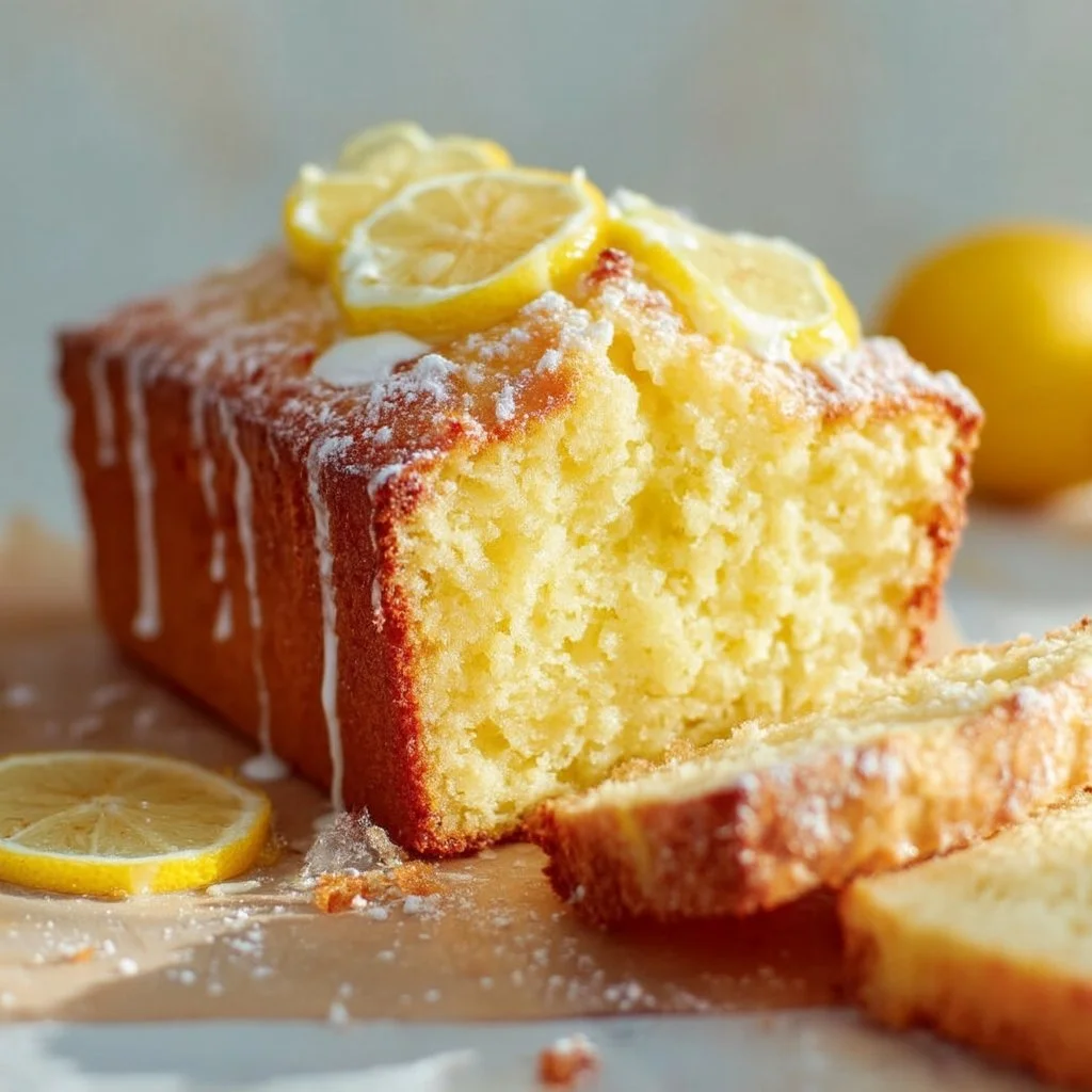 Pan de Limón con Yogur Griego