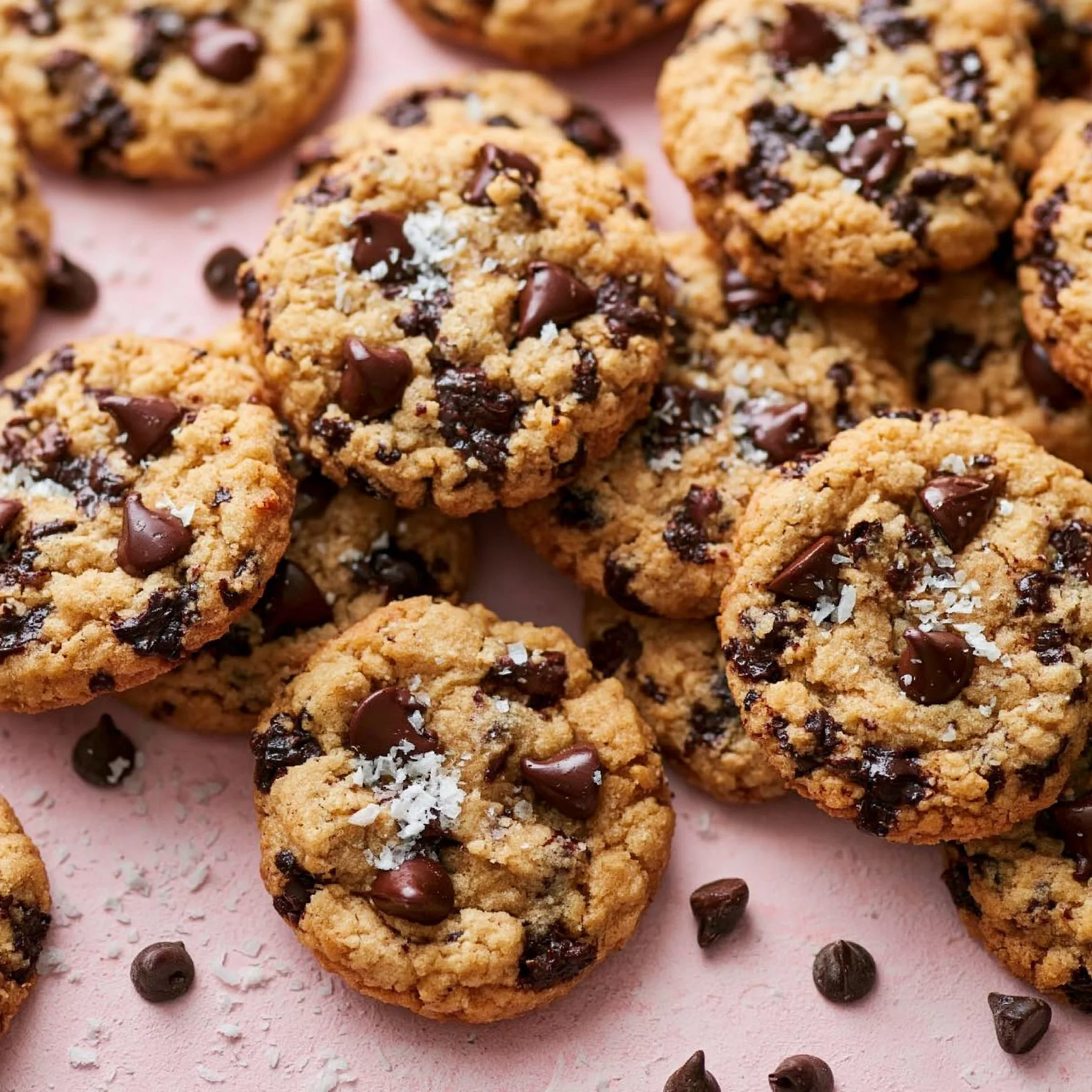 Galletas de Chispas de Chocolate Rápidas