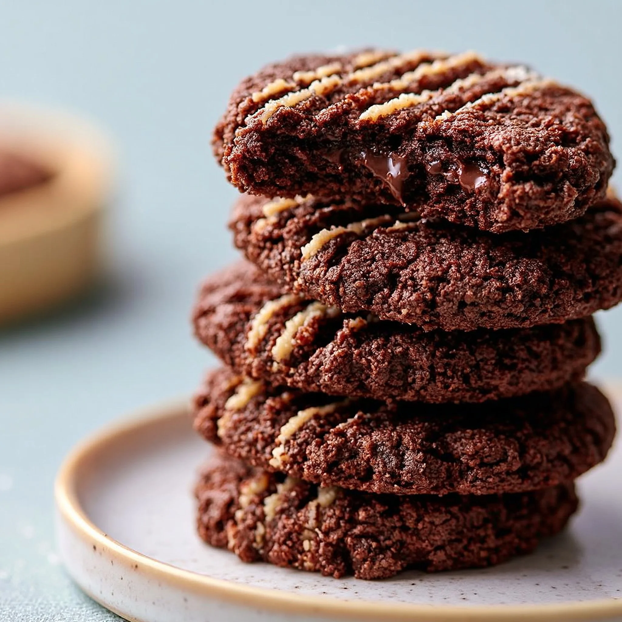 Galletas de chocolate con leche condensada